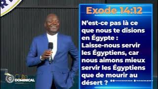 CULTE DU DIMANCHE 24 AOUT AVEC APOT ROLAND DALO