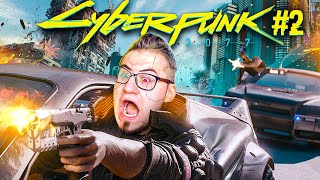 ИЗУЧАЕМ ОТКРЫТЫЙ МИР КИБЕРПАНКА! ПЕРВОЕ КРУПНОЕ ДЕЛО В CYBERPUNK 2077 #2