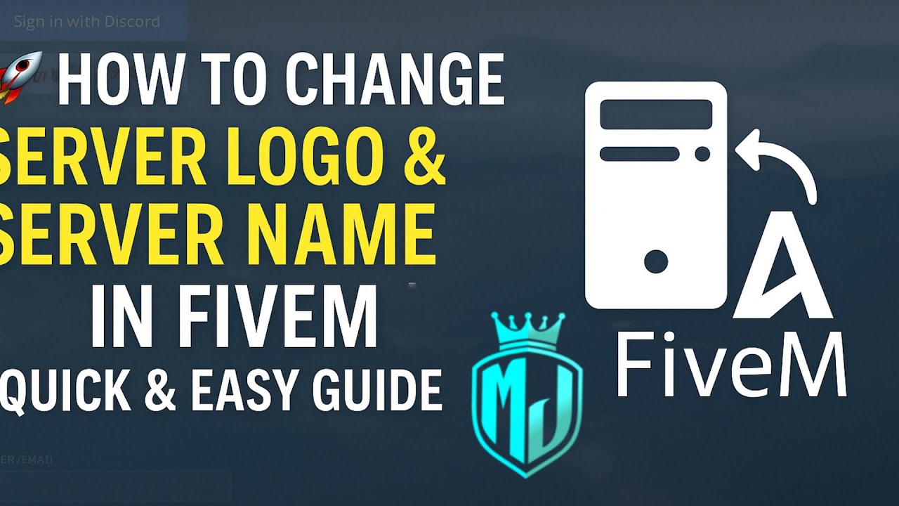 How to Change Server Logo & Server Name in FiveM (2025) | Quick & Easy ...