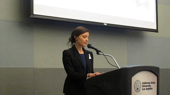 Cherie Hudson speaking at CSULA Supervisor thank y...