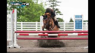 How the helite airbag vest protects you from horse falls in slow motion!😱😍