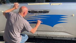 Installing Vinyl on a Car  Wet Method Tutorial