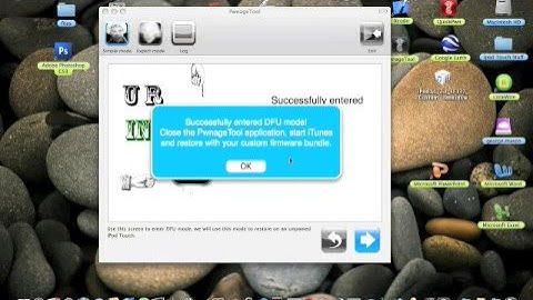 Jailbreak iPod Touch 2.1 using a Mac!!