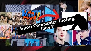 How Kpop Companies fool Fans ?…#kpop #bts #blackpink