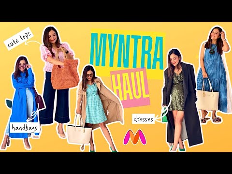 Myntra Sale Haul: Cotton Dresses, Tops, Valentine's Day Outfit & New Bag -  YouTube