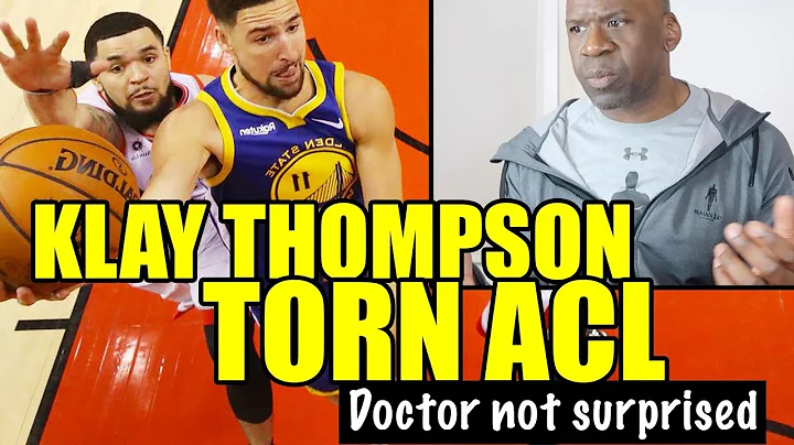 KLAY THOMPSON KNEE INJURY | DOCTOR REACTS “It was a torn ACL!" (not surprised) | DR. CHRIS