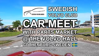 THE SWEDISH VOLVO CLUB CAR MEET MAY 11 2024 (4K)