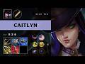Caitlyn Mid vs Qiyana - NA Master Patch 26.12