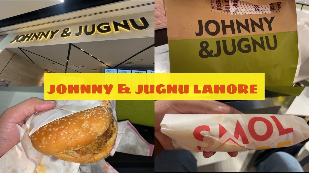 JOHNNY & JUGNU SMOL Chicken Wrap and Wehshi Zinger 🍔 YouTube