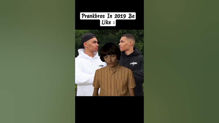 Prankbros In 2019 be Like: #prankbros #trend #2019