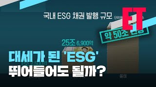 [ET] “착한 기업에 투자하세요”…ESG 투자, 주의점은? / KBS뉴스(News)