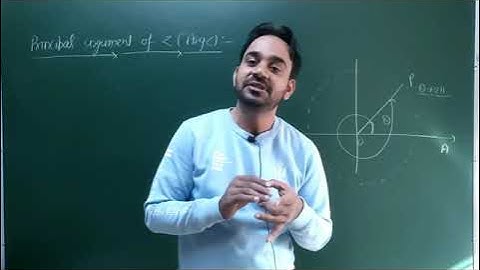 COMPLEX ANALYSIS | LECTURE-2 | PART-1 | PRINCIPAL ARGUMENT