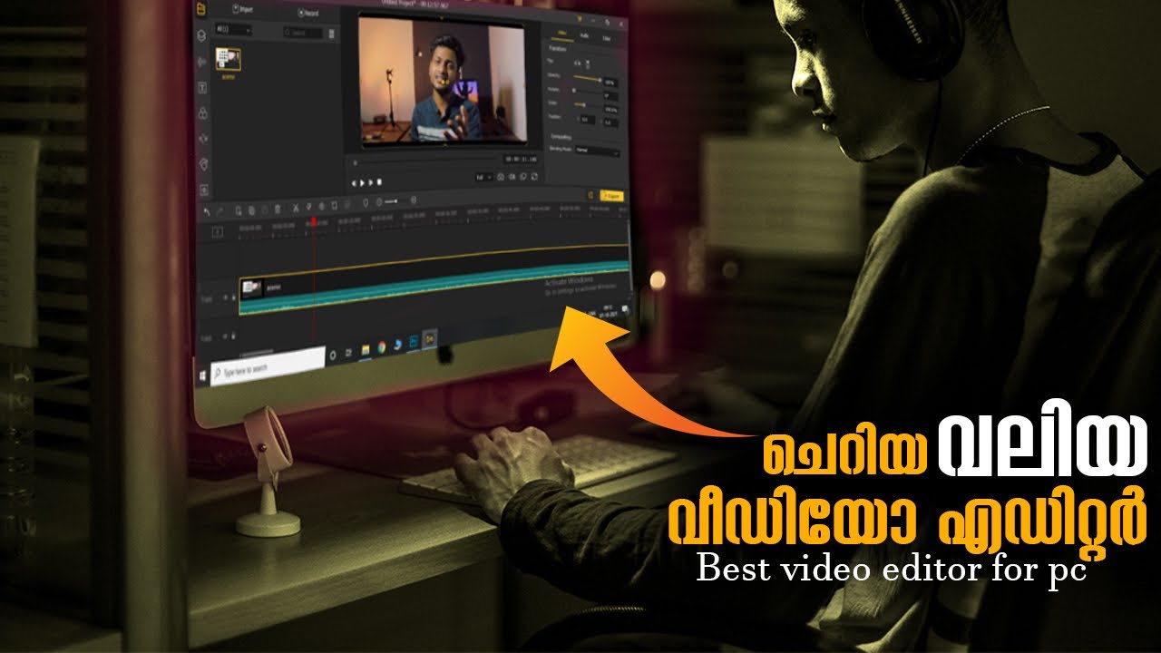Best free video editor for pc |  TunesKit AceMovi Video Editor | video editor malayalam