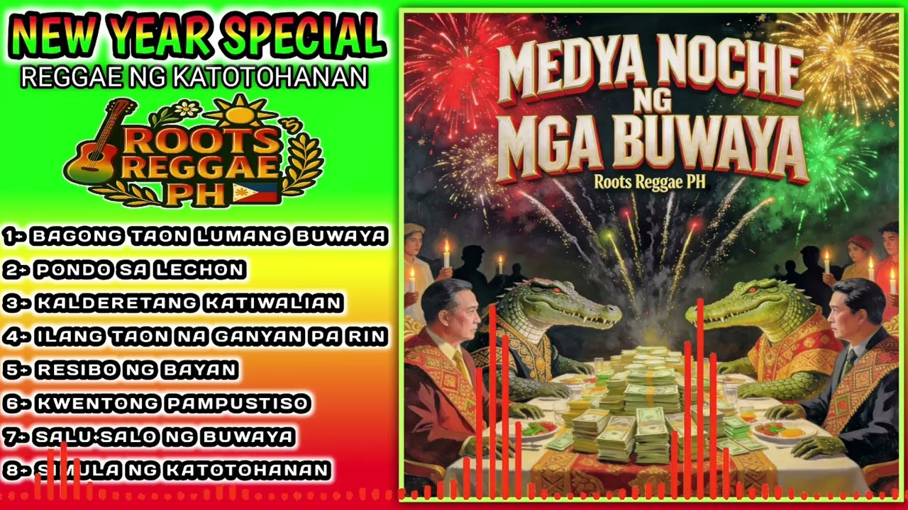 MEDYA NOCHE NG MGA BUWAYA — Roots Reggae PH | Reggae Songs(New Year Special) | Reggae Ng Katotohanan