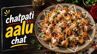 🔥 Chatpati Aloo Chaat 😋❤️ | Ekdum Street Style!#AlooChaat #ChatpatiChaat #ChaatRecipe #ViralRecipe