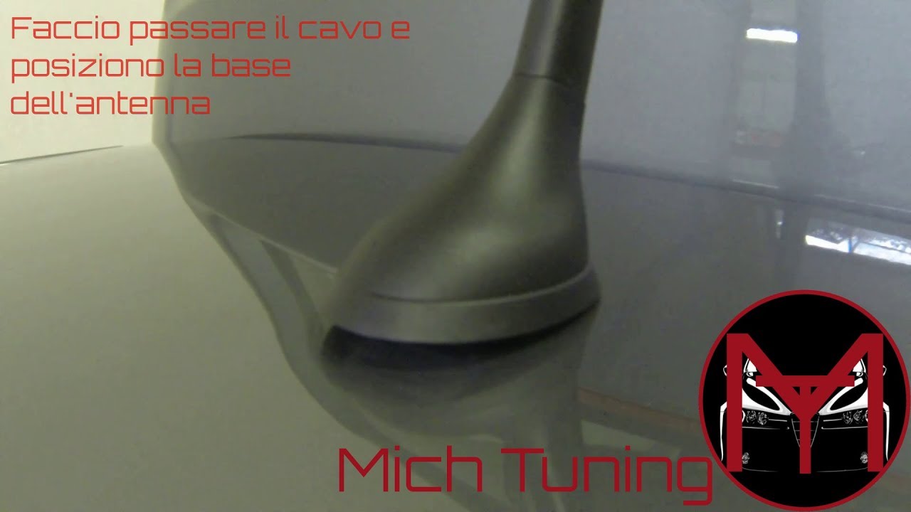 Antenna SHARK TETTO ANTENNA PER FIAT 500 ABARTH 500 Alfa Romeo Mito Gulietta