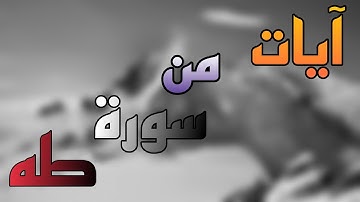 سورة طه ❤️ || تلاوة هادئة بنبرة جميلة وخاشعة || انعزل عن ضجيج العالم قليلا 😴