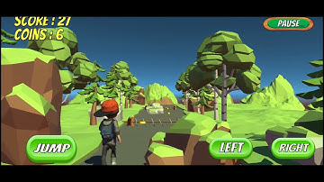 ENDLESS RUNNER MADE WITH UNITY | Object pooling