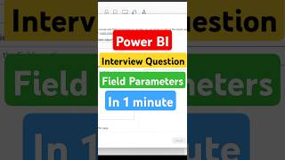 Field Parameters in Power BI : A Quick Guide #powerbi