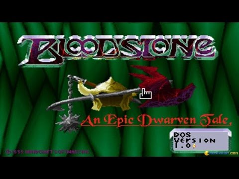 Bloodstone: An Epic Dwarven Tale gameplay (PC Game, 1993)