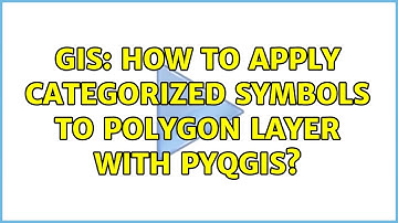 GIS: How to apply categorized symbols to polygon layer with PyQGIS?