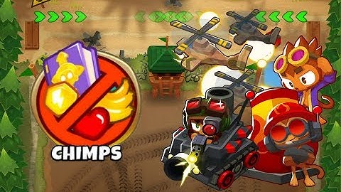Bloons TD 6 - Firing Range CHIMPS v7.0/7.1 - Black Border
