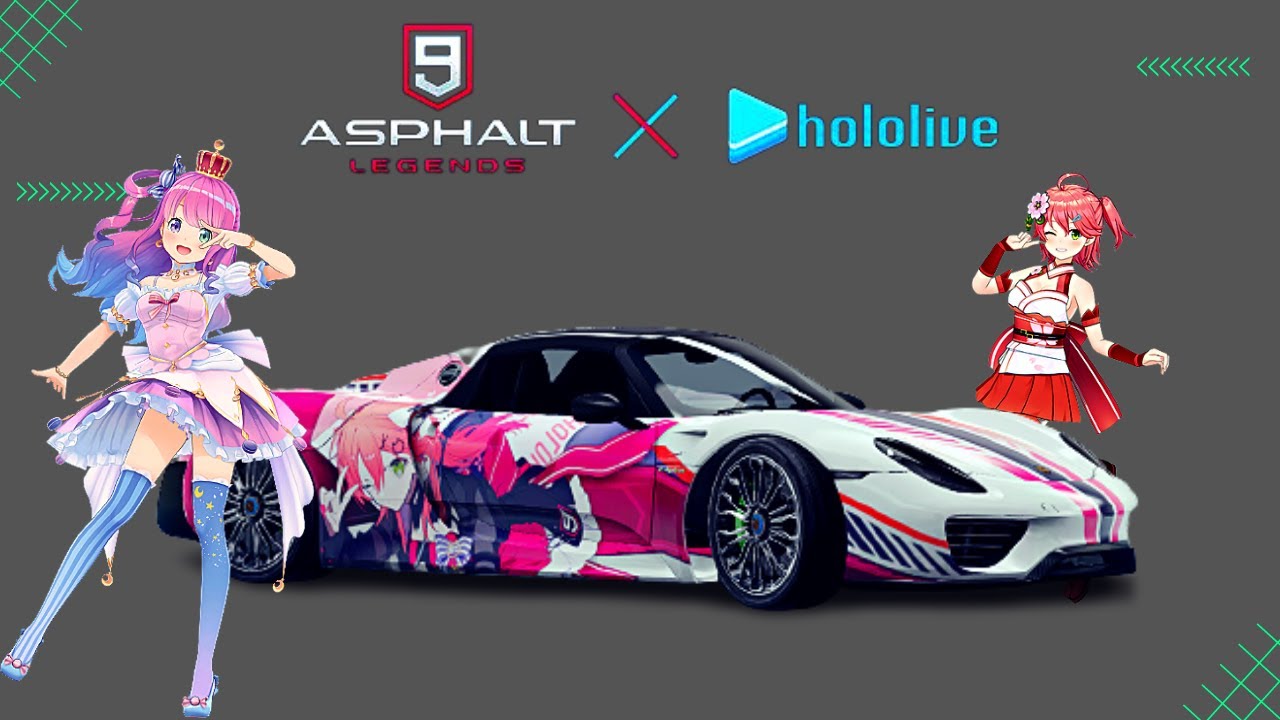 Hololive's Sakura Miko, Himemori Luna Teased for Asphalt 9 Legends