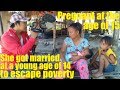 A Beautiful Filipina Who Got Pregnant at the Age of 15. Got Married to Escape Poverty. USA