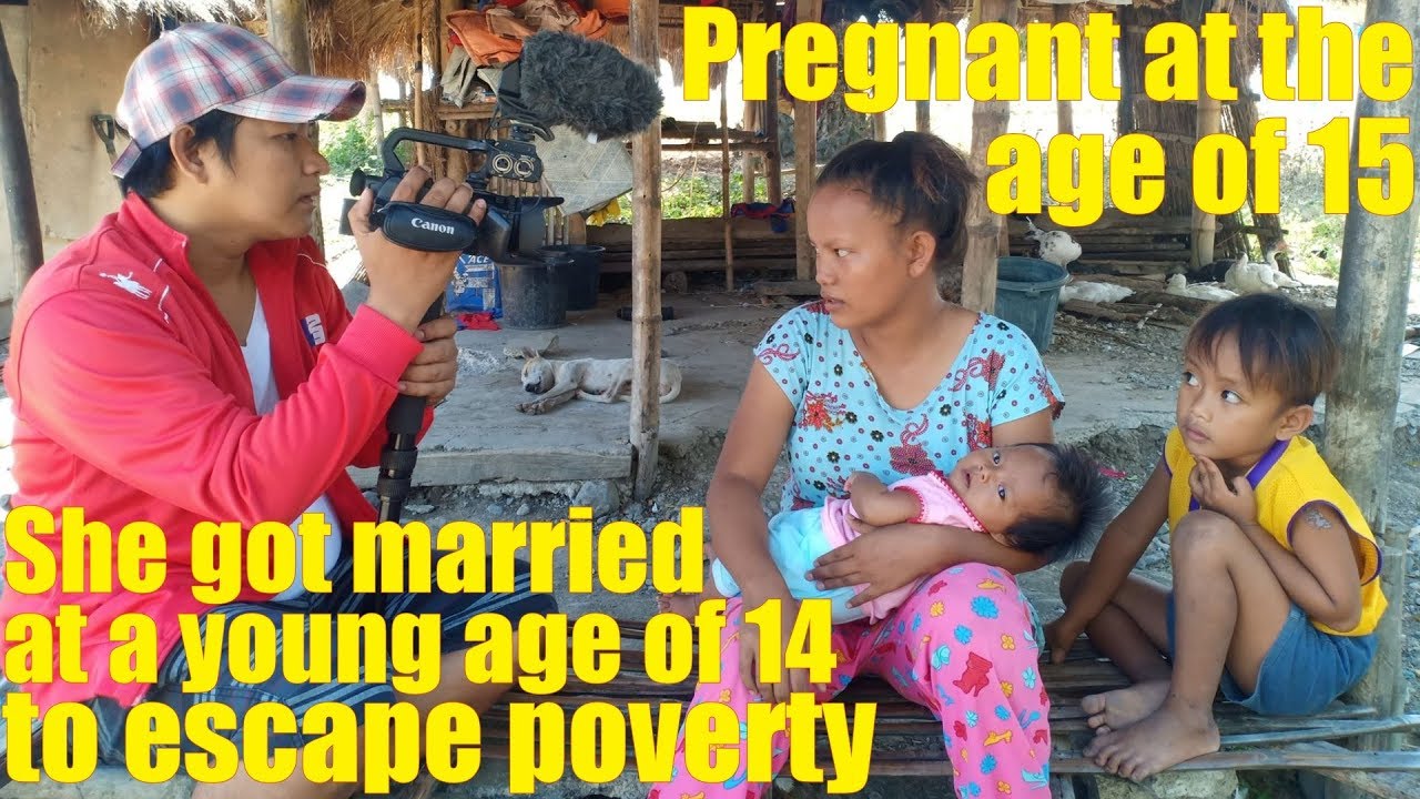 A Beautiful Filipina Who Got Pregnant At The Age Of 15 Got Married To Escape Poverty Usa Youtube