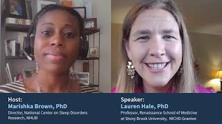 NICHD Science of Sleep Event AD