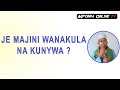 JE MAJINI WANAKULA NA KUNYWA Imamu Mponda 