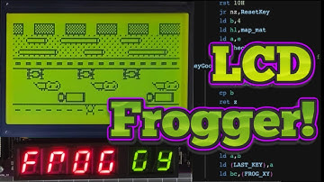 Z80 remake of the classic Frogger game