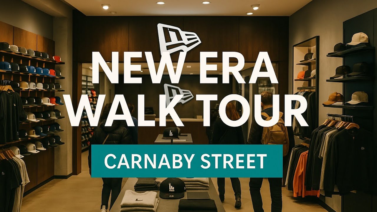 Step Inside the New Era Flagship Store in Carnaby Street | London 4K Walking Tour