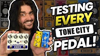 Trying 20+ Tone City Pedals To See If They're As Good As Everyone Says!