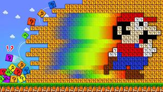 Super Mario Bros., but Mario Can Turn Anything He Wants into ITEM BLOCKS | ADN MARIO GAME