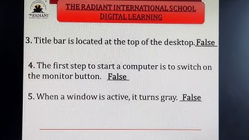 CBSE GRADE 2 COMPUTER CH 4 OPERATING A COMPUTER  WORKSHEET