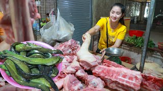 Tasty ocean eel sour soup, pork soup noodle and pasta meat ball recipe - Sros cooking show recipe