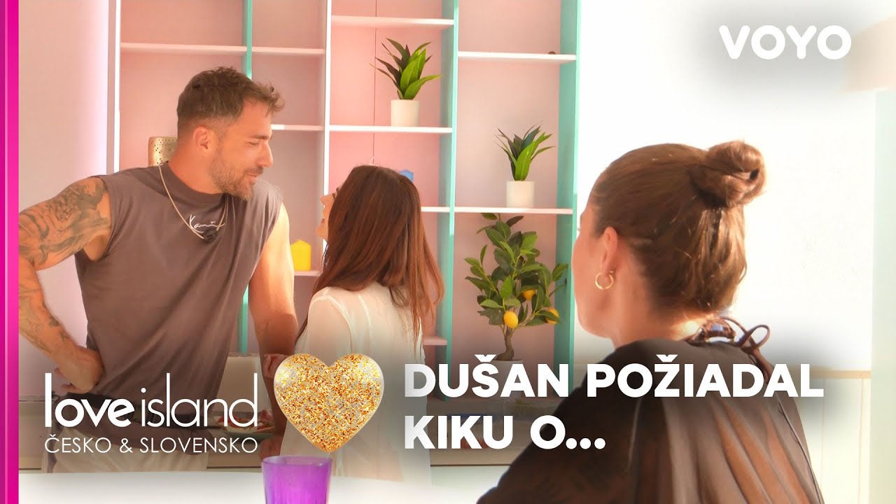 Dušan sa pýta Kiky, či bude jeho priateľkou? | Love Island SK&CZ 2025
