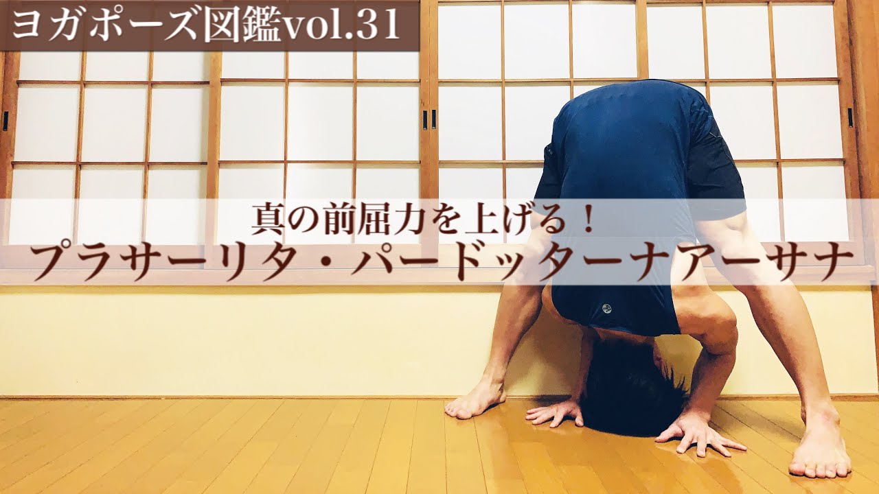 【ヨガポーズ図鑑vol.31：プラサーリタ...】開脚前屈で本当の「前屈力」をつけるコツ