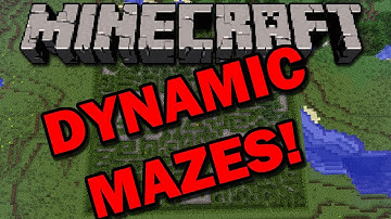 Minecraft Dynamic Mazes Mod Review!