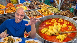 UNIQUE Indonesian Street Food  MEAT HEAVEN + VILLAGE MARKET in West Sumatra, Indonesia