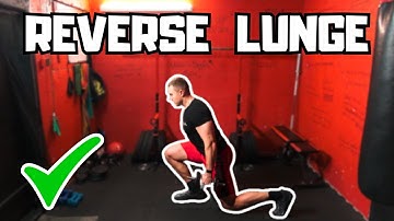 ✅ Alternating Dumbbell Reverse Lunge - TUTORIAL + COMMON MISTAKES