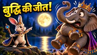 The Fear of Elephants Hidden in the Moon | Elephant and Rabbit Story