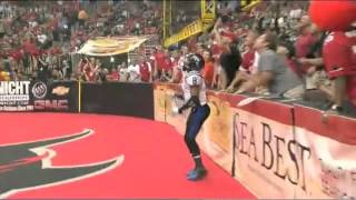 Arena Football Fan Interferes With Kickoff