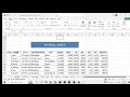 Ms Excel 2024 Payroll Sheet | Tutorial