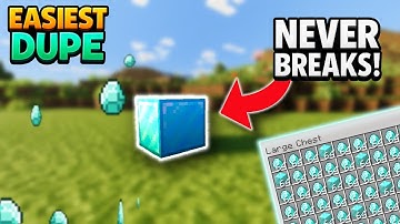 MOST INSANE DUPE GLITCH🤯 | WORKS ON REALMS! | Minecraft Bedrock (Mobile, PS4, Xbox, PC)