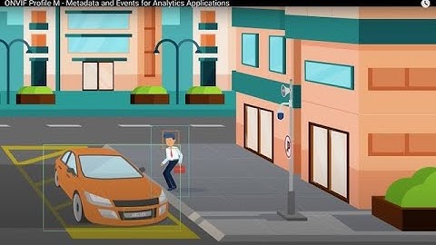 ONVIF Profile M - Metadata and Events for Analytics Applications (with subtitles)