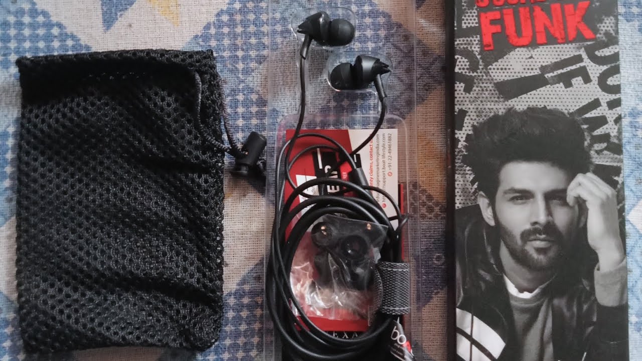Boat Bassheads 100 Earphone unboxing... YouTube
