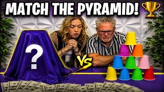 Stack The EXACT Same Pyramid... For CASH! 🏆💰
