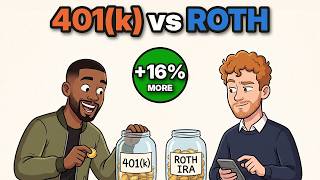 401(k) vs Roth IRA: The Real Math (Which One Makes You More Money)